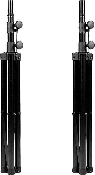 open zoom image for Gator RI-SPKRSTDSET-250-AL Speaker Stand Set (with Gig Bag), New, Action Position Back