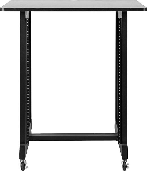 open zoom image for Gator 14U Rok-It Wood Rack Cabinet, Black, RI-STRK-14U-BLK, Action Position Back
