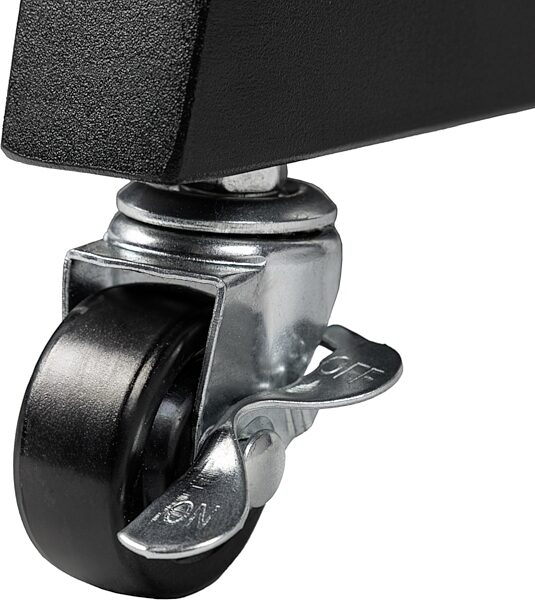 open zoom image for Gator 14U Rok-It Wood Rack Cabinet, Black, RI-STRK-14U-BLK, Action Position Back