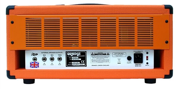 open zoom image for Orange Rocker 30 Guitar Amplifier Head (30 Watts), Back