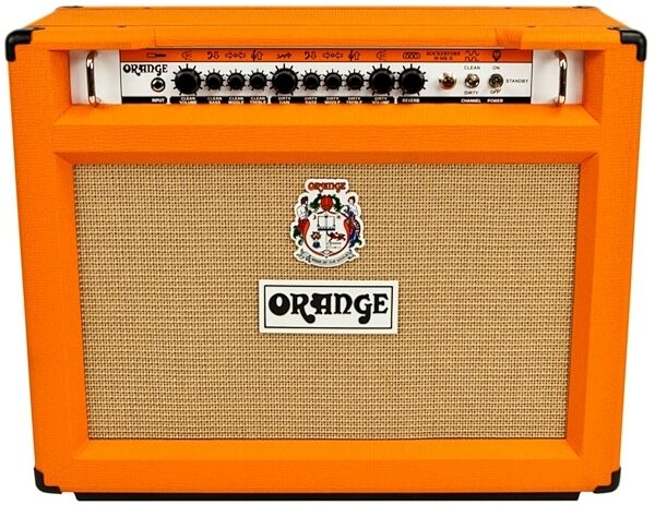 open zoom image for Orange RK50TCMKII212 Rockerverb 50 MKII Guitar Combo Amplifier (50 Watts, 2x12"), Front Center