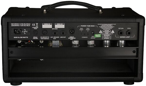 open zoom image for Randall RM22HDX Guitar Amplifier Head (18 Watts), Back