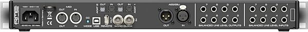 open zoom image for RME Fireface 802 FS USB Audio Interface, Anniversary Edition, Black, Action Position Back