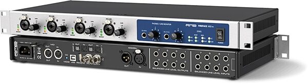 open zoom image for RME Fireface 802 FS USB Audio Interface, Silver, Action Position Back
