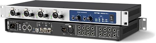 open zoom image for RME Fireface 802 FS USB Audio Interface, Anniversary Edition, Black, Action Position Back