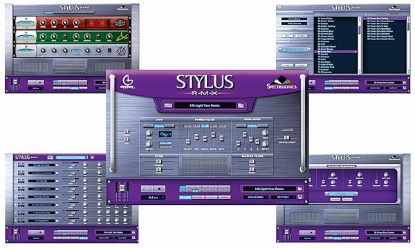 open zoom image for Spectrasonics Stylus RMX XPanded Software (Mac and Windows), Main