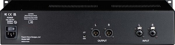 open zoom image for Rupert Neve Designs MBT Master Bus Transformer, New, Action Position Back