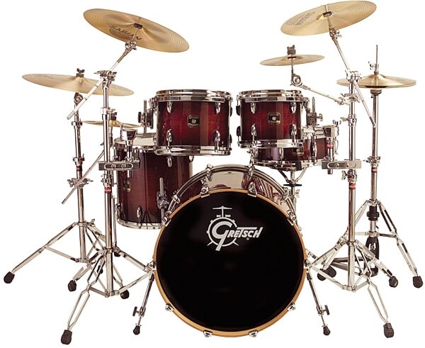 open zoom image for Gretsch RNE825 Renown Maple 5-Piece Drum Shell Kit, Cherry Burst