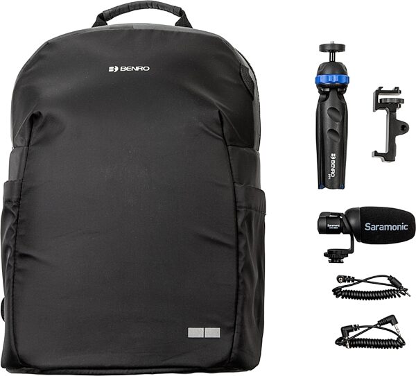 open zoom image for Saramonic Roadieographer Content Creation Kit, New, Main with all components Front