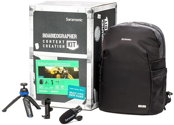open zoom image for Saramonic Roadieographer Content Creation Kit, New, Main