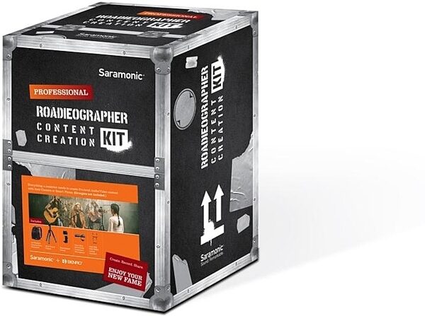 open zoom image for Saramonic Roadieographer Pro Content Creation Kit, New, Action Position Back