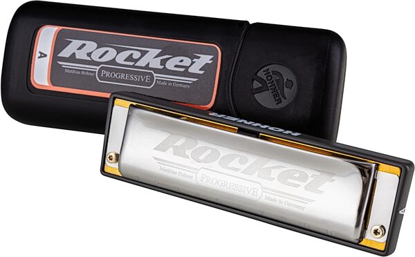 open zoom image for Hohner Rocket Harmonica, Key of A, Action Position Back