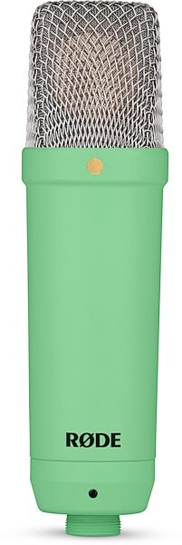 open zoom image for Rode NT1 Signature Series Studio Condenser Microphone, Green, Mic Front