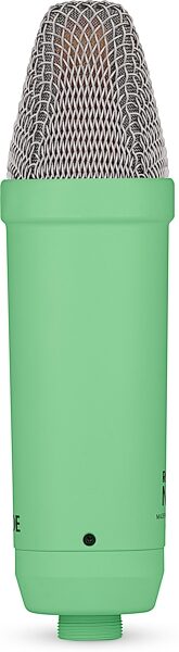 open zoom image for Rode NT1 Signature Series Studio Condenser Microphone, Green, Mic Side