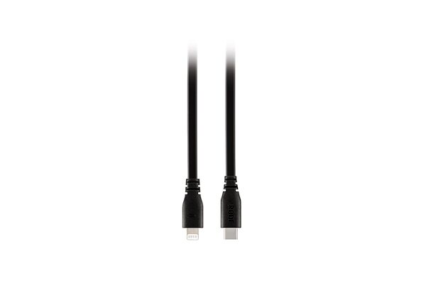open zoom image for Rode SC19 1.5m USB-C to Lightning Accessory Cable, Black, Open Box (Like New), view