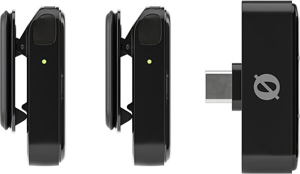 open zoom image for Rode Wireless Micro USB-C Compact Wireless Microphone System, Black, Side