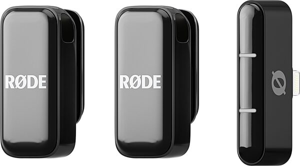 open zoom image for Rode Wireless Micro Compact Wireless Microphone System, Lightning Connector, Black, Open Box (Very Good), Main