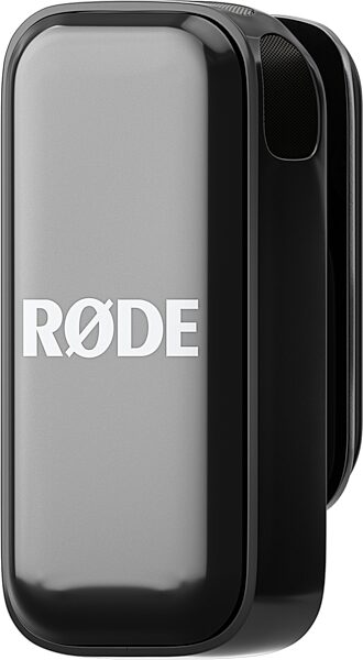 open zoom image for Rode Wireless Micro Compact Wireless Microphone System, Lightning Connector, Black, Open Box (Very Good), Transmitter