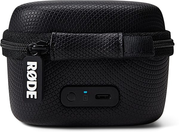 open zoom image for Rode Charge Case Plus for Wireless GO III, Open Box (Like New), Action Position Back