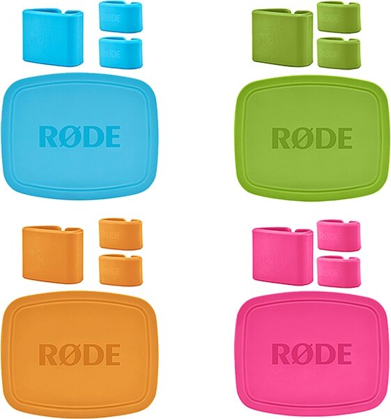 open zoom image for Rode Colors ID Tags for NT-USB Mini Microphone, New, Action Position Back