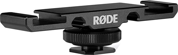 open zoom image for Rode DCS-1 Dual Cold Shoe Mount for Wireless GO, New, Action Position Back