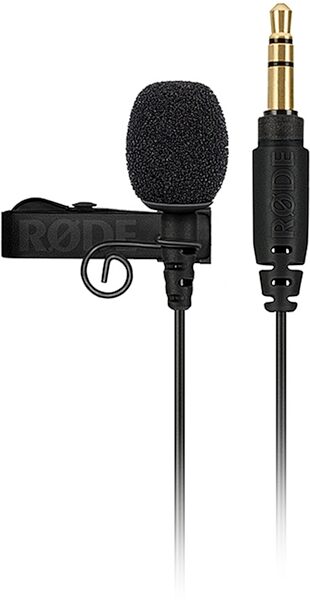 open zoom image for Rode Lavalier GO Microphone, Black, Action Position Back