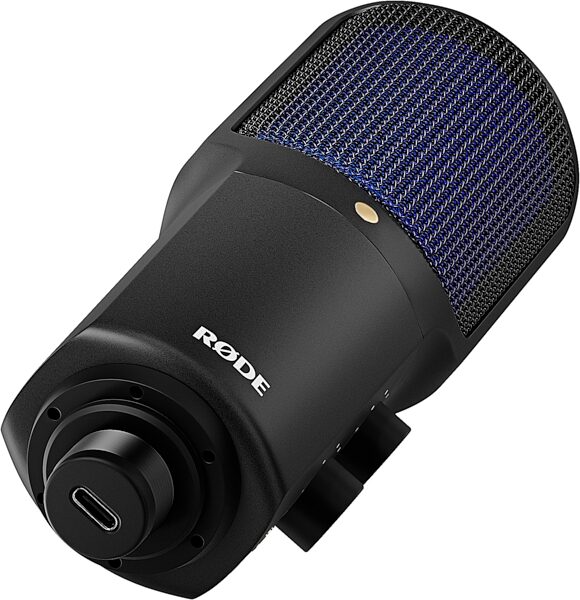 open zoom image for Rode NT-USB Plus USB Condenser Microphone, New, Action Position Back