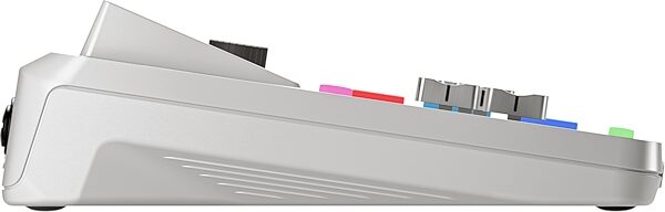 open zoom image for Rode RODECaster Duo Compact Audio Studio, White, Action Position Back