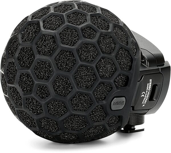 open zoom image for Rode SVMX Stereo Video Mic-X Broadcast Stereo Microphone, Action Position Back