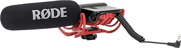 open zoom image for Rode VideoMic Directional Shotgun Microphone with Rycote Lyre Suspension System, New, Action Position Back