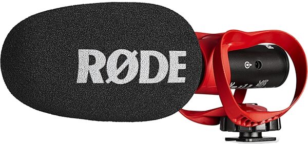 open zoom image for Rode VideoMic GO II Lightweight Camera Microphone, With Helix Isolation Mount, Action Position Back