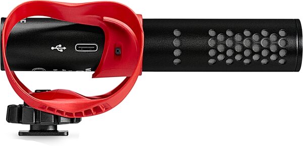 open zoom image for Rode VideoMic GO II Lightweight Camera Microphone, With Helix Isolation Mount, Action Position Back