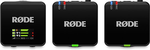 open zoom image for Rode Wireless GO III Compact Wireless Microphone System, Black, Action Position Back