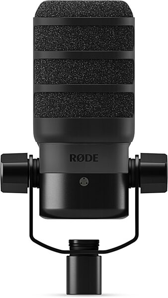 open zoom image for Rode WS14 Pop Filter for PodMic or PodMic USB, Black, Action Position Front