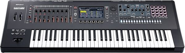 open zoom image for Roland FANTOM 6 EX Synthesizer Workstation Keyboard, 61-Key, New, Action Position Back