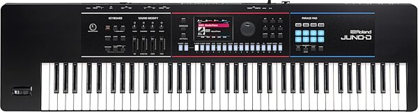 open zoom image for Roland JUNO-D7 Keyboard Synthesizer, 76-Key, New, Action Position Back