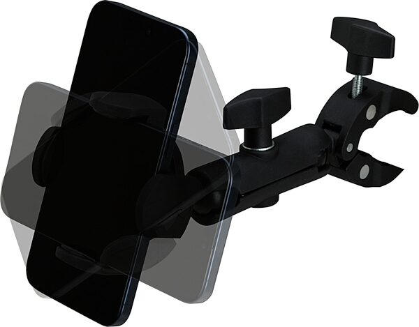 open zoom image for Roland RSH-10 V-Drum Smartphone Clamp-On Holder, New, Action Position Back
