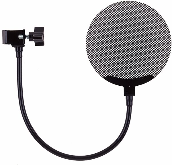 open zoom image for Royer Labs PS-101 Metal Pop Screen with Gooseneck, New, Action Position Back