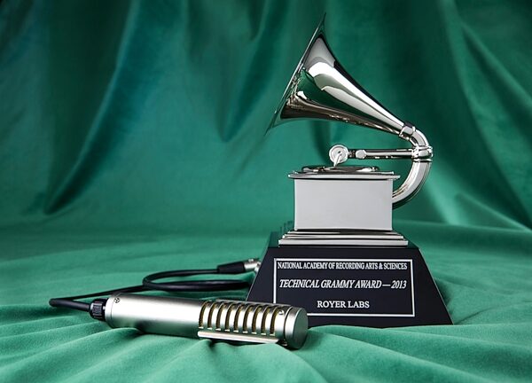 open zoom image for Royer Labs R-121 Dynamic Passive Ribbon Microphone, Single Microphone, Action Position Back