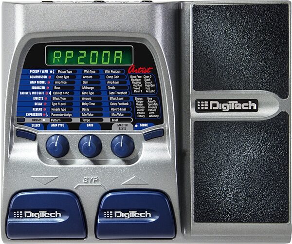 open zoom image for DigiTech RP200A Guitar Multi-Effects Pedal, Main