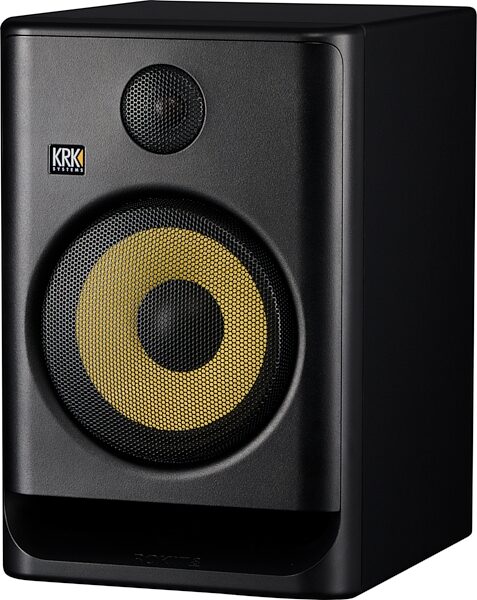 open zoom image for KRK RP8G5 Rokit 8 Generation 5 Studio Monitor, Open Box (Like New), KRK-ROKIT-8-GENERATION-FIVE-POWERED-STUDIO-MONITOR-Angle