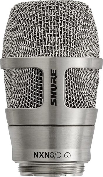 open zoom image for Shure NXN8/C Nexadyne Dynamic Cardioid Microphone Capsule Head for Shure Wireless Handheld Transmitters, Nickel, RPW202, Action Position Back