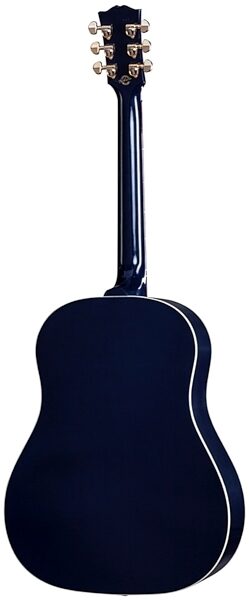 open zoom image for Gibson Limited Edition J45 Standard Acoustic-Electric Guitar, Gold Hardware (with Case), Navy Blue - Back