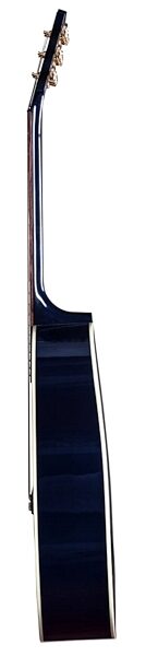 open zoom image for Gibson Limited Edition J45 Standard Acoustic-Electric Guitar, Gold Hardware (with Case), Navy Blue - Side