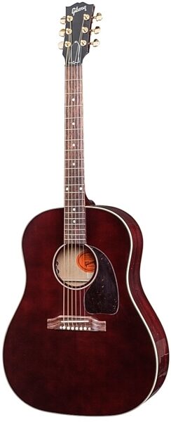 open zoom image for Gibson Limited Edition J45 Standard Acoustic-Electric Guitar, Gold Hardware (with Case), Main