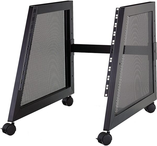 open zoom image for QuikLok RS510 10-Space Steel Studio Rack with Casters, Main
