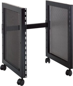 open zoom image for QuikLok RS513 14-Space Steel Studio Rack with Casters, Main