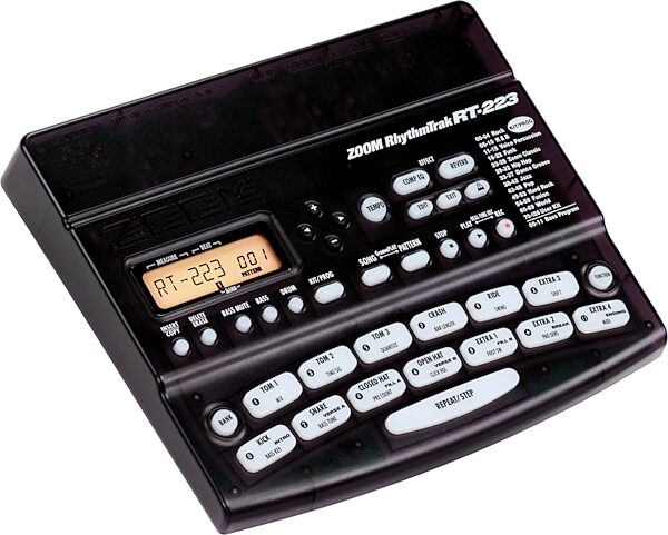 open zoom image for Zoom RT-223 Rhythm Trak Drum Machine, Angle View