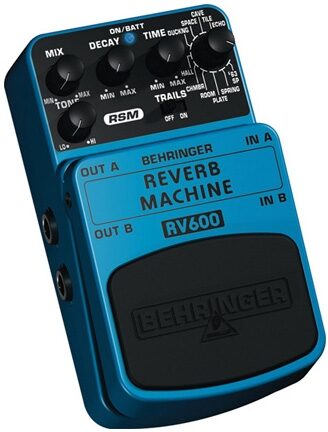 open zoom image for Behringer RV600 Reverb Machine Pedal, Left