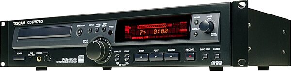 open zoom image for TASCAM CDRW750 Standalone CD Recorder, Main